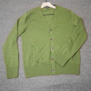 Gap Pistachio Green Oversized Merino Wool Cardigan